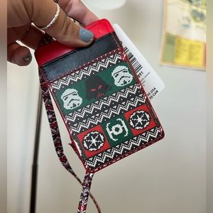 Loungefly cardholder starwars sweater print